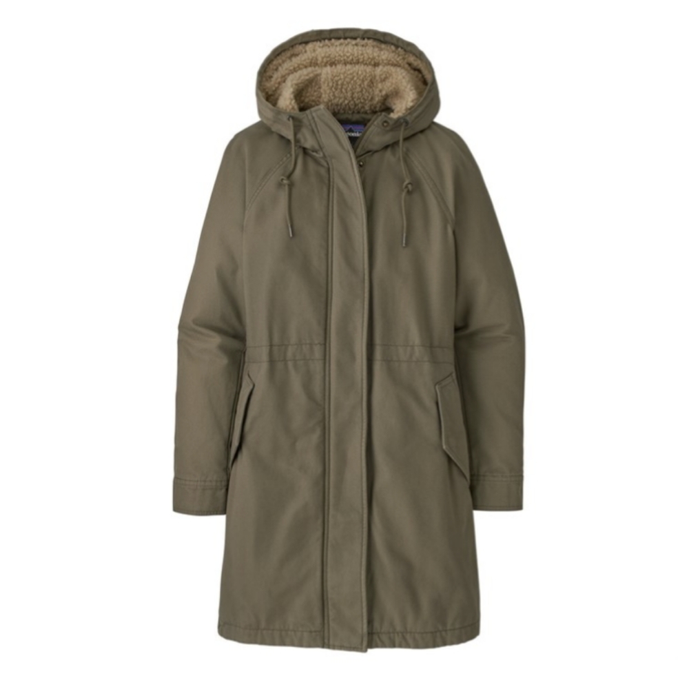 Patagonia women's size S olive green winter coat